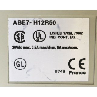 Telemecanique ABE7-H12R50 -Gebraucht