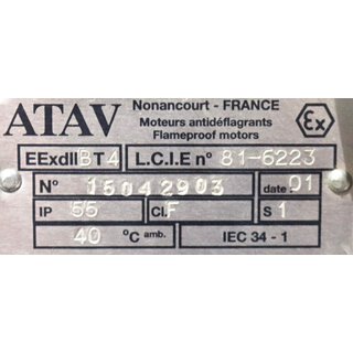 ATAV F713IV/B4, 0,25kW