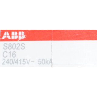 ABB S802S-C16 Sicherungsautomat -unused-