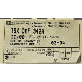Telemecanique Schneider TSX DMF 342A -Gebraucht/Used