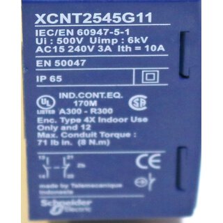 Schneider Electric XCNT2545G11  gebraucht/used