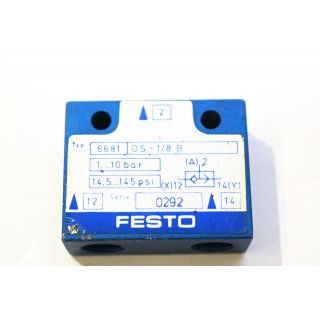 FESTO Pneumatic 6681 OS-1/8 B  Neu