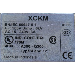 Schneider Electric XCKM  gebraucht/used