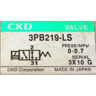 CKD CorPoration GCVSE2-A-20A-10-B2HS-3 /Mit 3PB219-LS gebraucht