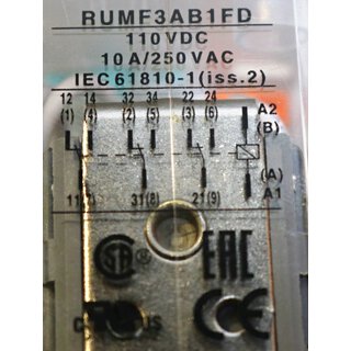 Schneider Electric RUMF3AB1FD  Neu