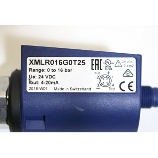 Telemecanique  XMLR016G0T25 Drucksensor  0 bis 16 bar  Neu
