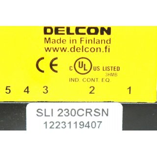 Delcon Halbleiterrelais SLI230CRSN -Neu