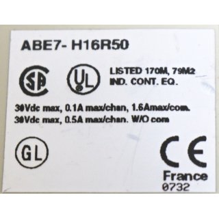 Telemecanique ABE7-H16R50  gebraucht/used