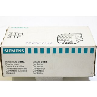 Siemens 3TH3040-0BB4 Hilfsschtz -OVP/unused-