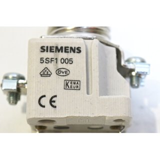 Siemens 5SF1 005 Sichrungssockel Keramic 4 pcs