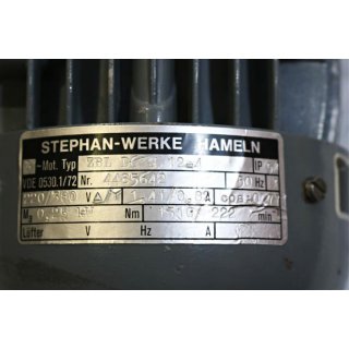 STEPHAN Motor Typ ZBL D63N 12-4 Gebraucht /Used