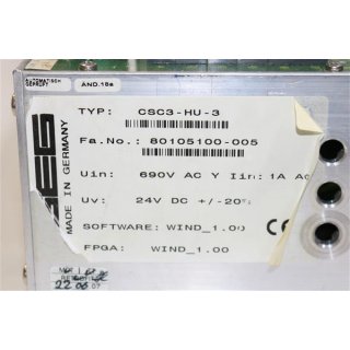 SEG Controller TYP  CS C3-HU-3  Gebraucht/Used