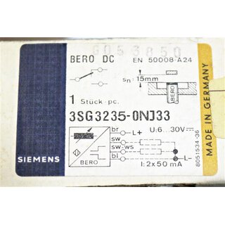 Siemens 3SG3235-0NJ33 Näherungsschalter -OVP/unused-
