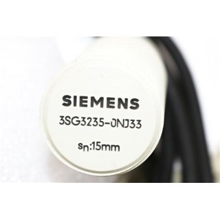 Siemens Nährungsschalter 3SG3235-0NJ33 Sn15mm / Neu