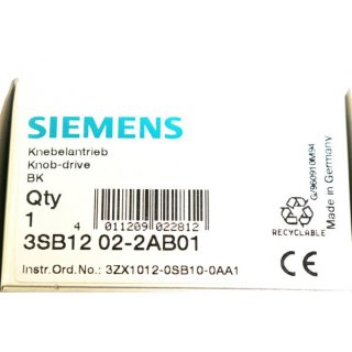 Siemens Knebelantrieb 3SB1202-2AB01 -Neu/OVP
