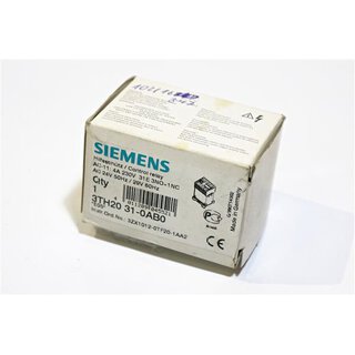 Siemens 3TH2031-0AB0 Hilfsschütz -OVP/unused-