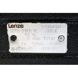 Siemens 1FT5062-1AF71-4AA0 + Lenze GST05-2NVCK 1C -used-