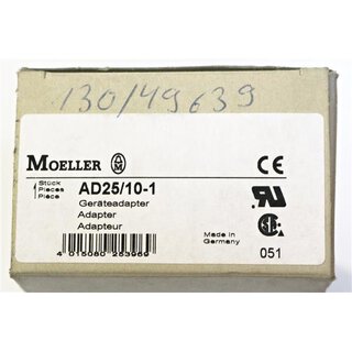 Möller Geräteadapter AD25/10-1 -Unused/OVP