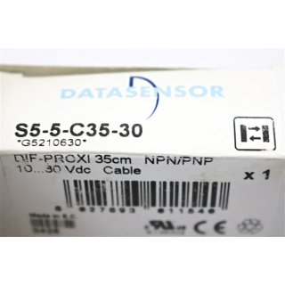 DATASENSOR  typ S5-5-C35-30 (NPN/PNP) -Neu/OVP