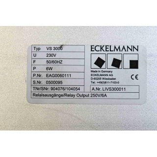 Eckelmann Erweiterungsmodul  Typ VS3000 -Gebraucht/Used
