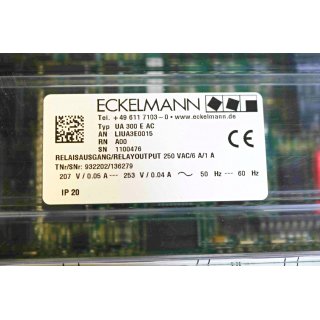 EckelmannTyp UA 300 E AC Kühlstellenregler  -Gebraucht/Used