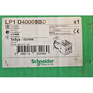 Schneider Electric TeSys Schtz  TypLP1 D40008DB -Neu/OVP
