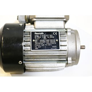 Rexroth MNR 3842503582 Motor 0,09kW 1300 rpm -used