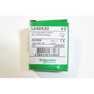Schneider Electric Coil Suppressor ModuleTesys LA4DA2U -Neu/OVP