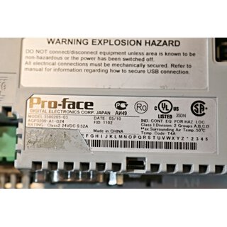 Pro-Face 3580205-03 AGP3200-A1-D24 4.3 Wide TFT color LCD -used-