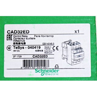 SCHNEIDER CAD32ED Hilfsschtz, 3S+2, 48V DC -OVP/unused-