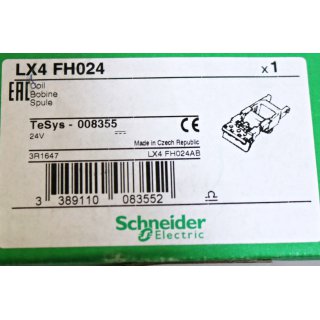 Schneider Electric LX4FM024 Spule TeSys 00835 -Neu/OVP