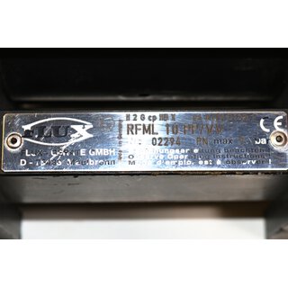 FLUX RFML 10 PP/VV Druckluftmembranpumpe -used-