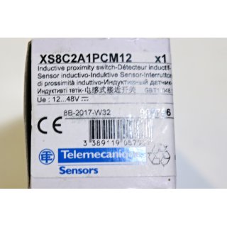 Telemecanique Sensor XS8C2A1PCM12 Induktiver Nherungsschalter -Neu/OVP