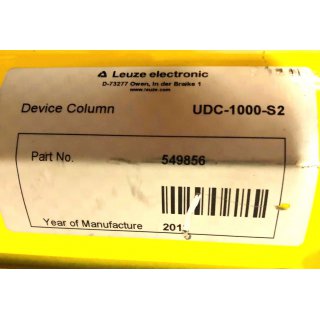 Leuze Electronic UDC-1000-S2 Device Column  gebraucht/used
