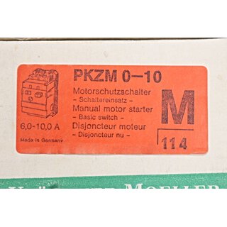 Klckner Mller PKZM0-10,0 Motorschutzschalter -OVP/unused-