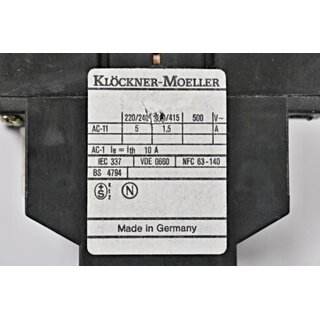 Klckner Mller DIL08-31-G Universal Hilfschtze -OVP/unused-