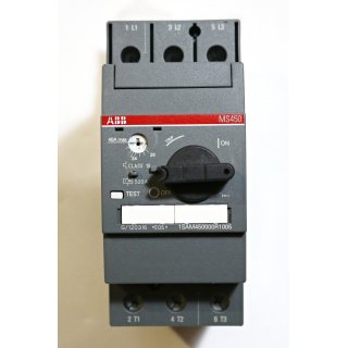 ABB  MS450  Motorschutzschalter -Neu