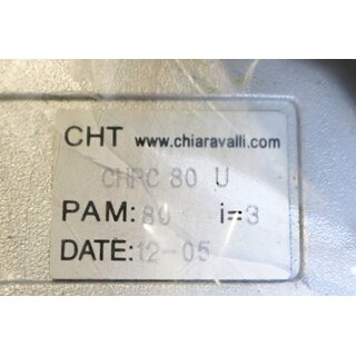 Chiaravalli CHPC80U 80 Schneckengetriebe i=3 -unused-
