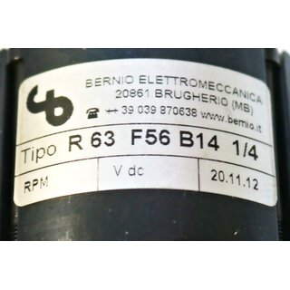 BERNIO R63 F56 B14 1/4 Getriebe i=4 -unused-