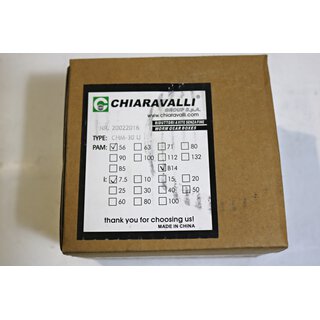 CHIARAVALLI CHM-30 U 56 B14 1/7,5 Schneckengetriebe i=7,5 -OVP/unussed-