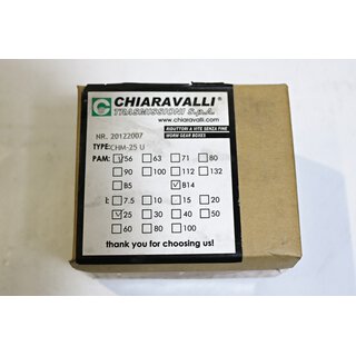 CHIARAVALLI CHM25U 56 B14 1/25 Schneckengetriebe i=25 -OVP/unused-