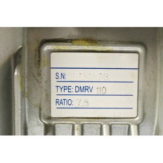 DUTCHI Schneckengetriebe DMRV110 Ratio 7.5-Neu