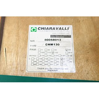 Chiaravalli CHM130 PAM:B5-132 i20 -Neu