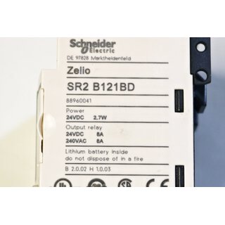 Schneider SR2B121BD SPS-Steuerrelais -unused-