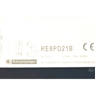 SCHNEIDER Electric Relais RE8PD21B - Neu