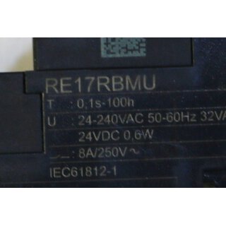 Telemecanique RE17RBMU- Neu