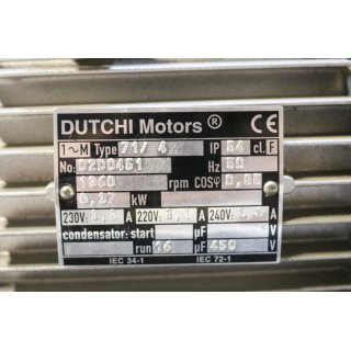 DUTCHI Motors 71/4 0,37 -Gebraucht/Used