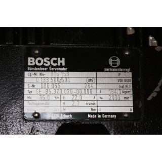 BOSCH Servomotor SE-B5.320.020-00.000 -Gebraucht/Used