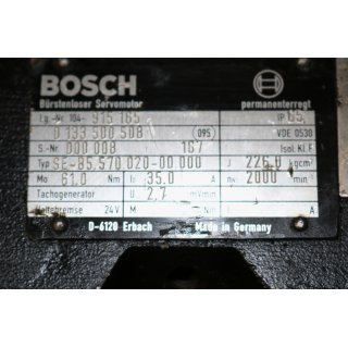 BOSCH Servomotor SE-B5.570.020-00.000 -Gebraucht/Used