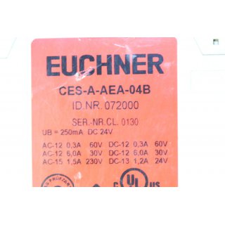 EUCHNER CES-A-AEA-04B- Gebraucht/Used